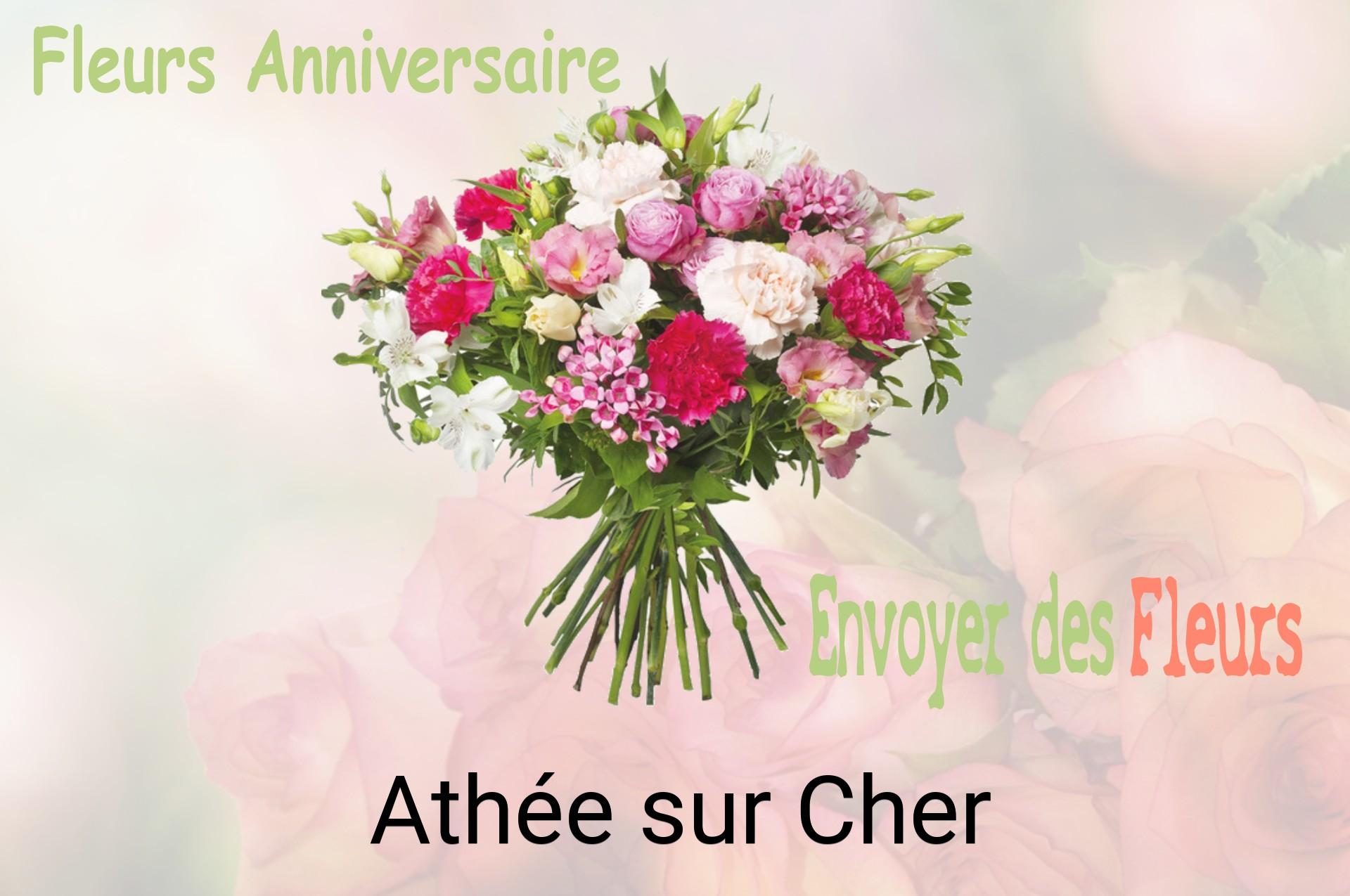 Bouquet de fleurs d’anniversaire livré à Athée-sur-Cher