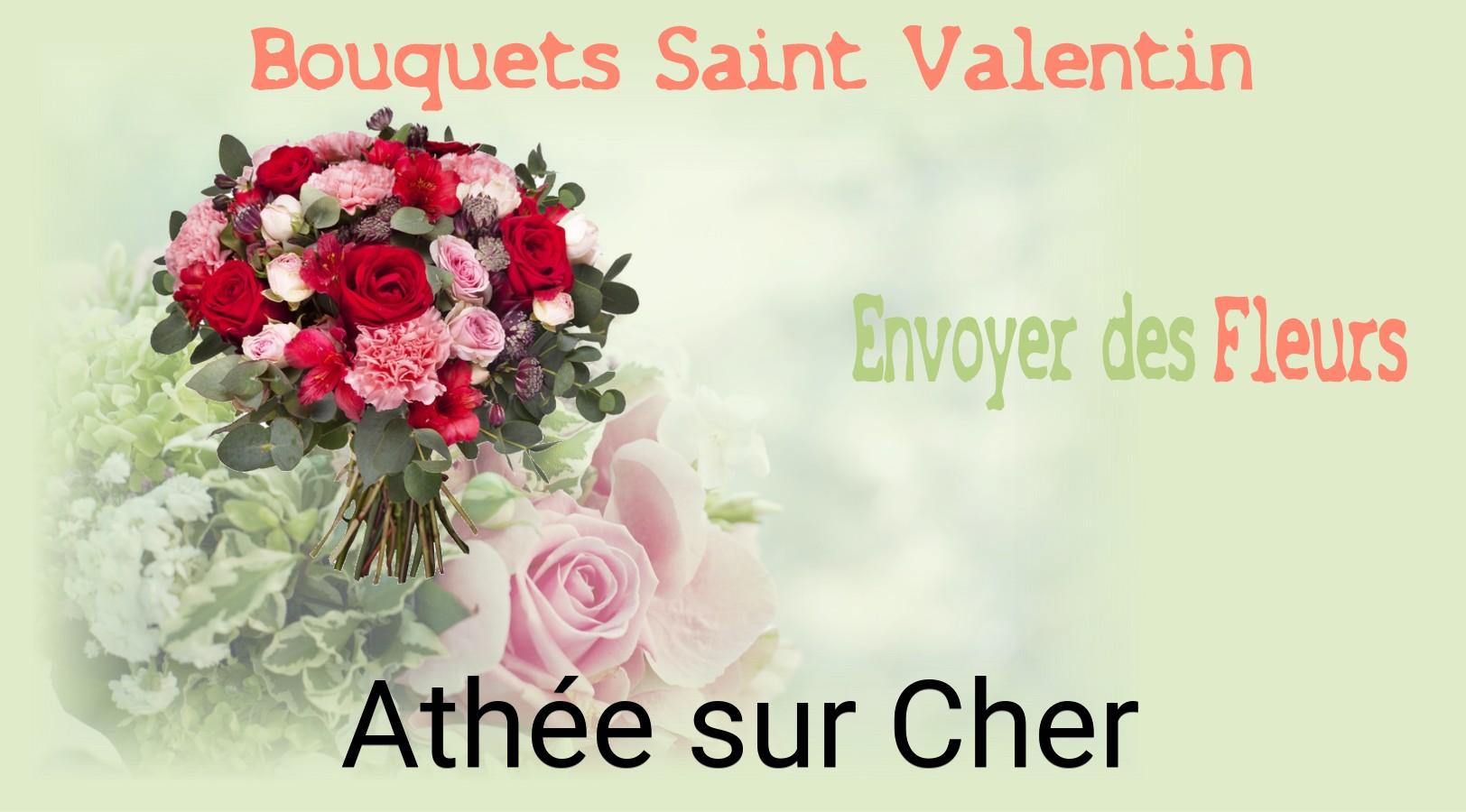 Roses de Saint-Valentin livrées à Athée-sur-Cher